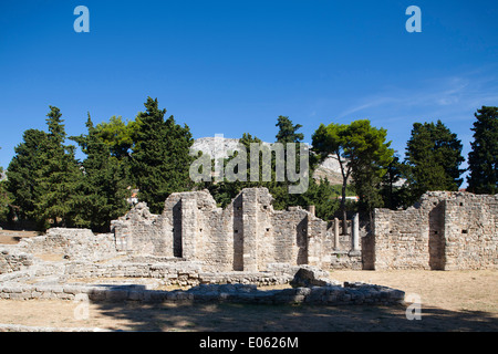Zone archéologique, solin, Dalmatie, Croatie, Europe Banque D'Images