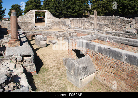 Zone archéologique, solin, Dalmatie, Croatie, Europe Banque D'Images