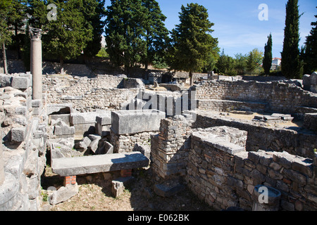 Zone archéologique, solin, Dalmatie, Croatie, Europe Banque D'Images