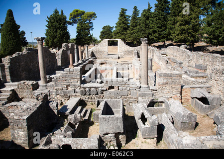 Zone archéologique, solin, Dalmatie, Croatie, Europe Banque D'Images