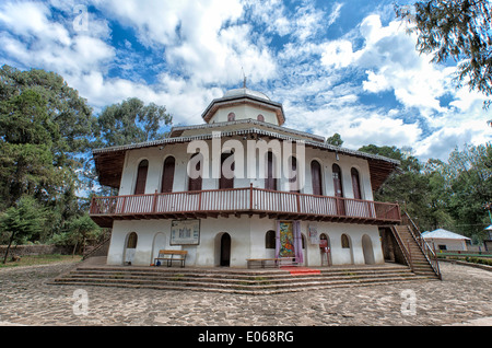 Raquel et Église Saint Elias Musée à Addis Ababa, Ethiopie Banque D'Images