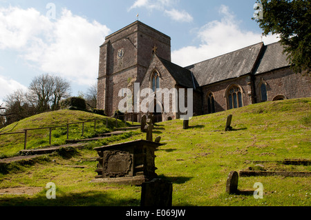 Sainte Marie et Saint Peter's Church, Tidenham, Gloucestershire, England, UK Banque D'Images