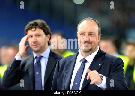 Rome, Italie. 10 fév, 2014. Rome, Italie - 3ème Mag, 2014 Finale de la coupe d'Italie. Football/soccer match entre la Fiorentina et SSC Napoli au Stadio Olimpico à Rome, Italie. /NurPhoto Artiano © Vincenzo/ZUMAPRESS.com/Alamy Live News Banque D'Images