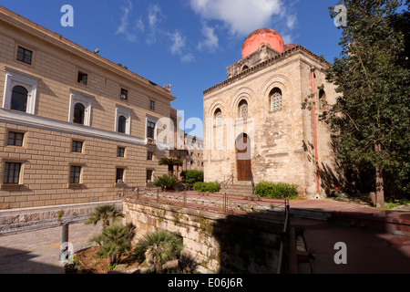 L'église de San Cataldo. Palerme, Sicile, Italie Banque D'Images