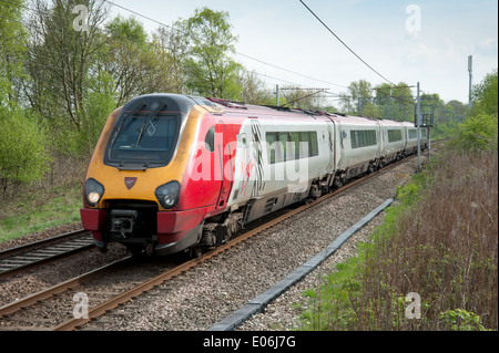 Virgin Express train voyageurs Voyager Banque D'Images