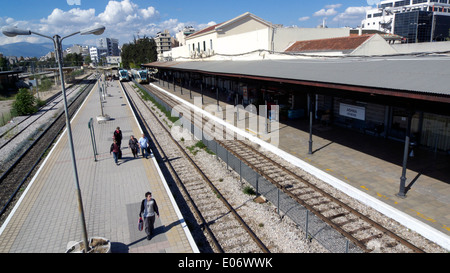 Grèce Athènes kolonos gare Larissa Banque D'Images