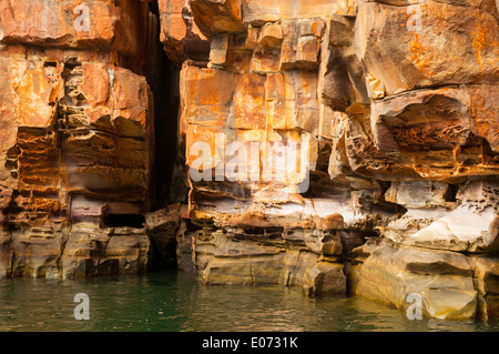 Sur le roi George River Gorge, le Kimberley, Western Australia, Australia Banque D'Images