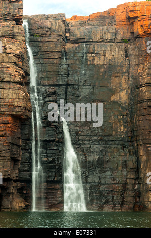 Le roi George Falls, le Kimberley, Western Australia, Australia Banque D'Images