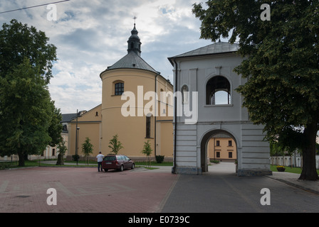 Basilique Cathédrale Holy Trinity dans Drohiczyn, l'est de la Pologne Banque D'Images