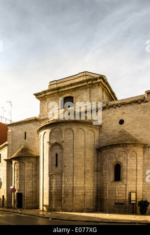 Une ancienne église située à Barletta, ville située dans les Pouilles, Italie du Sud Banque D'Images