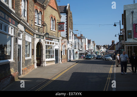 Hôtel duc de Cumberland dans la station balnéaire de Whitstable dans le Kent Banque D'Images