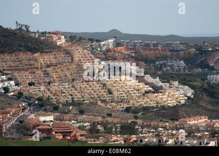 Tourismusanlage, Playa de Fanabe, Teneriffa, Spanien Banque D'Images