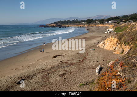 Moonstone Beach Park, Cambria, San Luis Obispo County, Californie, États-Unis d'Amérique, Amérique du Nord Banque D'Images