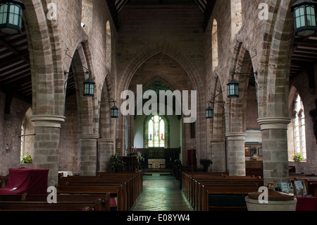 Église de Saint-Barthélemy, beaucoup Marcle, Herefordshire, Angleterre, RU Banque D'Images