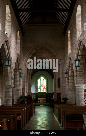 Église de Saint-Barthélemy, beaucoup Marcle, Herefordshire, Angleterre, RU Banque D'Images