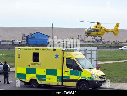 Dorset et Somerset Air Ambulance, UK Banque D'Images