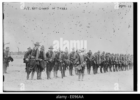 N.Y. Garde nationale dans le Texas (LOC) Banque D'Images