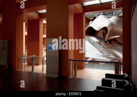 Allemagne, Berlin, Pariser Platz, DZ Bank Building par Frank O Gehry Architecte Banque D'Images