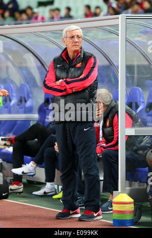 Stade Yanmar Nagai, Osaka, Japon. 6 mai, 2014. Marcello Lippi (Evergrande), 6 mai 2014 - Football : Football /Ligue des Champions de l'AFC 2014 ronde de 16 1ère manche match entre Cerezo Osaka 1-5 Guangzhou Evergrande Stade Nagai, Yanmar à Osaka, Japon. © Yoh Banque D'Images