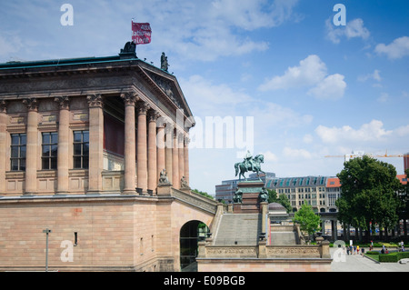 Allemagne, Berlin, Mitte, Museumsinsel island, Alte Nationalgalerie ancienne Galerie Nationale Banque D'Images