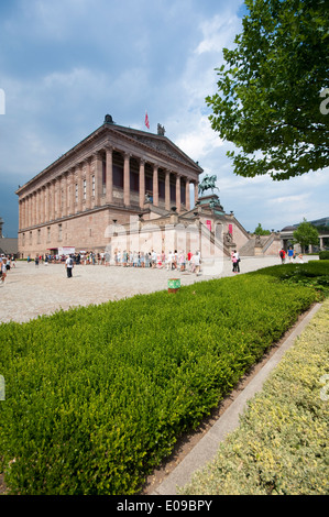 Allemagne, Berlin, Mitte, Museumsinsel island, Alte Nationalgalerie ancienne Galerie Nationale Banque D'Images