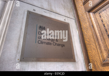 Ministère de l'énergie et le changement climatique, Whitehall Banque D'Images