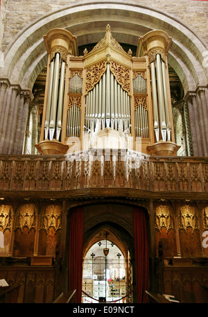 La Cathédrale de St David's, Pembrokeshire, Pays de Galles Banque D'Images