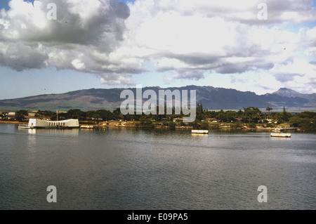 L’attaque de Pearl Harbor le 7 décembre 1941 a marqué un moment charnière de la seconde Guerre mondiale. L’assaut japonais surprise a conduit à l’entrée en guerre des États-Unis et au début d’importantes actions militaires dans le Pacifique. Banque D'Images