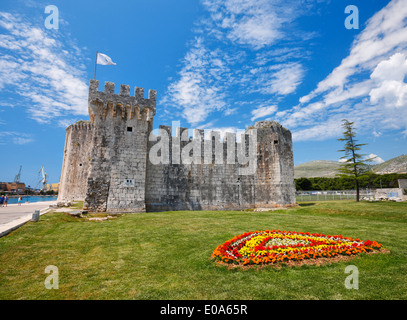 Trogir - Croatie - Fort de Kamerlengo Banque D'Images