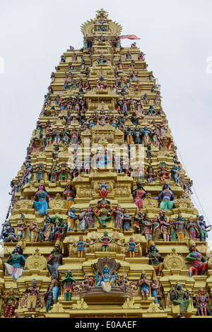 Muthumariamman Thevasthanam temple hindou Sri à Matale, Sri Lanka Banque D'Images