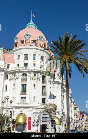 Hotel Negresco, Nice, Alpes Maritimes, Provence, Côte d'Azur, Méditerranée, France, Europe, Banque D'Images