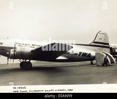 Boeing 307 Stratoliner, type, Banque D'Images