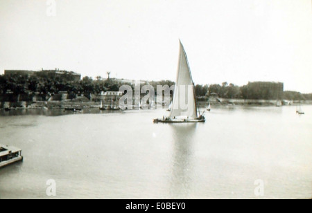 Um 107 Kasfareet, Egypte - lacs amer Banque D'Images