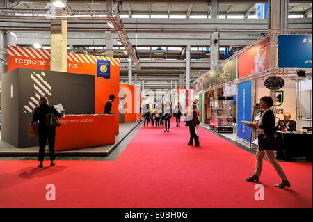 Italie Piémont Turin 27e Salon International du Livre 8 Mai 2014 Banque D'Images