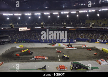 Monster Spectacular XIX au Stade olympique à Montréal, Québec Banque D'Images