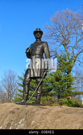 Parc militaire national de Gettysburg à Gettysburg, États-Unis Banque D'Images