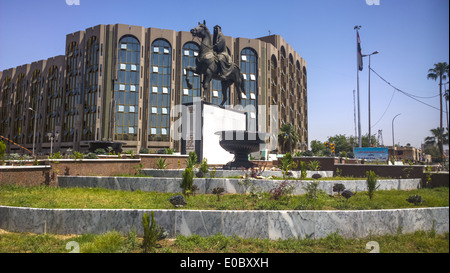 La statue du roi Faisal I Banque D'Images