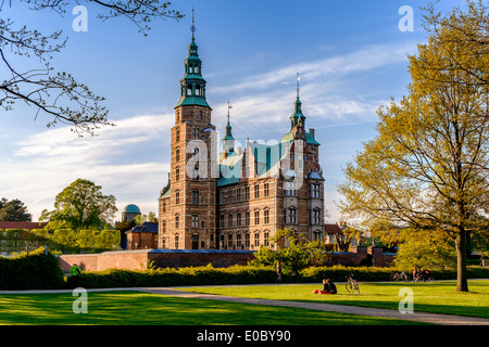 Le château de Rosenborg, Copenhague, capitale nationale du Danemark, Danemark Banque D'Images