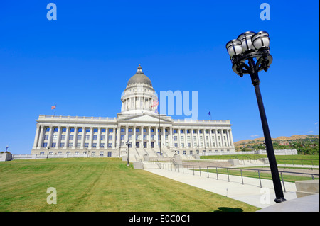 L'Utah State Capitol Building, Capitol Hill, Salt Lake City, Utah, USA Banque D'Images