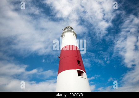 Détail de Portland Bill lighthouse, Dorset, England, UK Banque D'Images