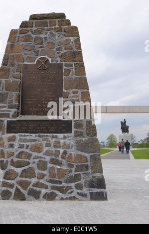 Bataille de Bannockburn monument au champ de bataille dans Stirlingshire, en Écosse. Banque D'Images
