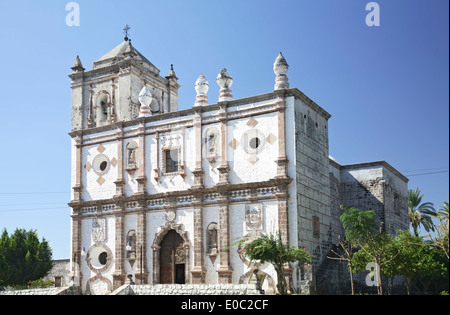 La Mission de San Ignacio (ca. 1786), San Ignacio, Baja California Sur, Mexique Banque D'Images