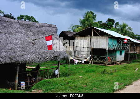 Fête de San Pedro à Santa Clara - IQUITOS . Département de Loreto .PÉROU Banque D'Images