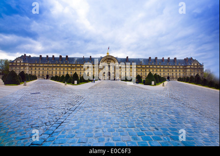 Le Verteranenhospital : Hotel de l'invalide à Paris, France., Das Verteranenhospital : Hôtel des Invalides à Paris, Frankreich Banque D'Images