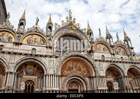 Markus célèbre Platz à Venise, Italie, Europe, Der beruehmte Markus Platz à Venise, Italie, Europa Banque D'Images