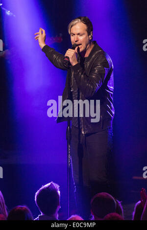 Madison, Wisconsin, USA. 6 mai, 2014. MICHAEL FITZPATRICK de Fitz et la colère en concert au Théâtre Capitol, à Madison, Wisconsin © Daniel DeSlover/ZUMAPRESS.com/Alamy Live News Banque D'Images