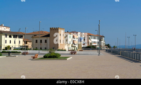 Ville nommée San Vincenzo situé en Toscane (Italie) Banque D'Images