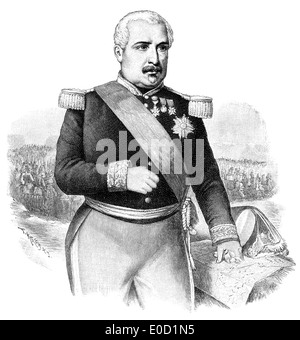 Aimable Jean Jacques Pélissier, duc de Malakoff , 1794-1864, maréchal de France, Banque D'Images