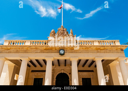 La protection principale est un bâtiment de style classique avec des colonnes doriques qui abritait à l'origine le Grand Maître des gardiens personnels Banque D'Images