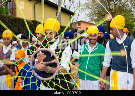L'Italie, l'Emilie Romagne, Novellara, festival Baisakhi